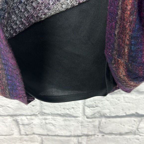 Signature by Robbie Bee Striped Flare Sleeve Dress Size Large - Picture 6 of 7